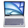 Carcasă + tastatură Apple iPad Air 11" 6 gen. 2024, Leather Pen Slot, violet