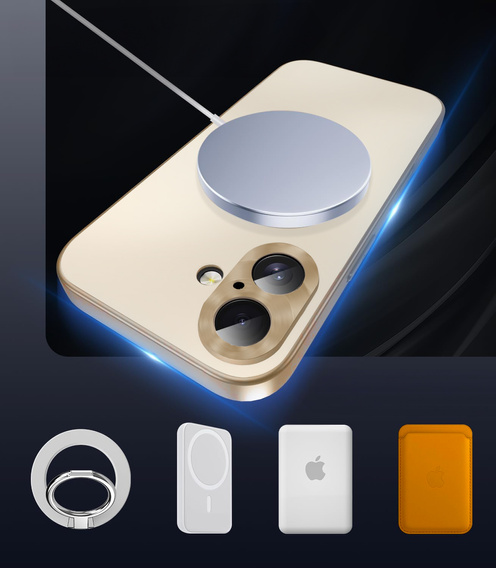 Husă cu geam intim, cu MagSafe pentru iPhone 17