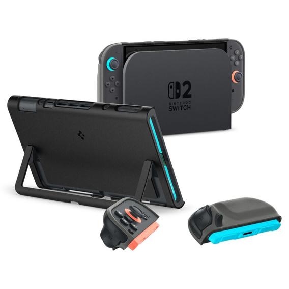 Husa pentru Nintendo Switch 2, SPIGEN, Dual Grip, negru
