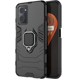 Huse pentru Realme 9i / Oppo A96, Kickstand Ring, negru