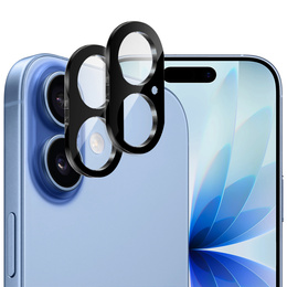 Sticlă temperată pentru camera foto pentru iPhone 16 Pro / 16 Pro Max, transparentă