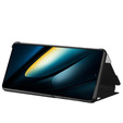 Husă cu clapetă pentru Xiaomi Poco F6 Pro, Side View, negru