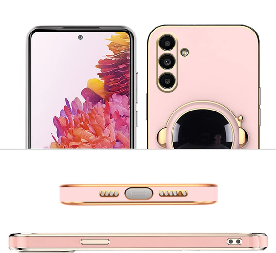 Huse pentru Samsung Galaxy A36 5G, Astronaut, roz