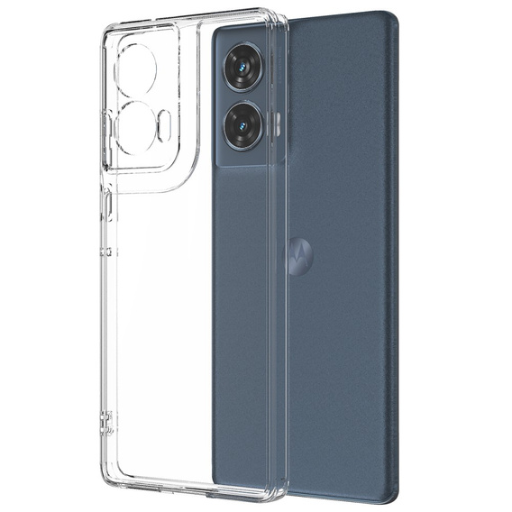 Huse pentru Motorola Edge 50 Fusion, Fusion Hybrid, transparentă