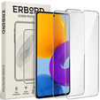 2x sticlă călită pentru Samsung Galaxy M52, ERBORD 9H Hard Glass pe ecran