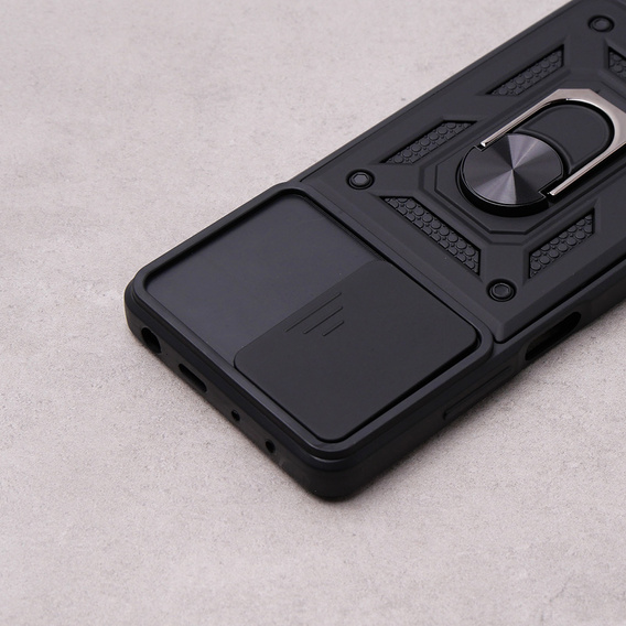 Husă blindată pentru Xiaomi Poco X5 Pro 5G, CamShield Slide, negru