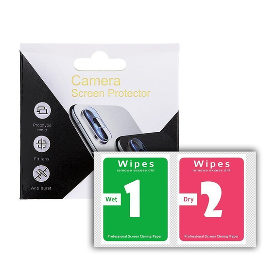 Sticlă temperată pentru camera foto pentru Xiaomi Redmi Note 9S / 9 Pro / 9 Pro Max, transparentă