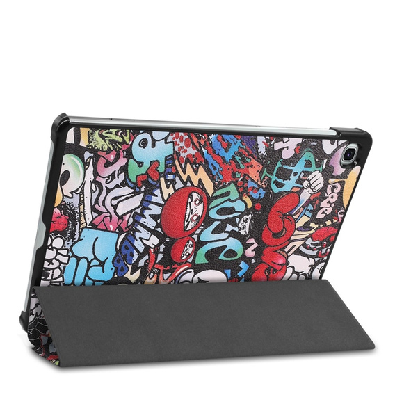 Husă pentru Samsung Galaxy Tab S6 Lite, Smartcase, graffiti