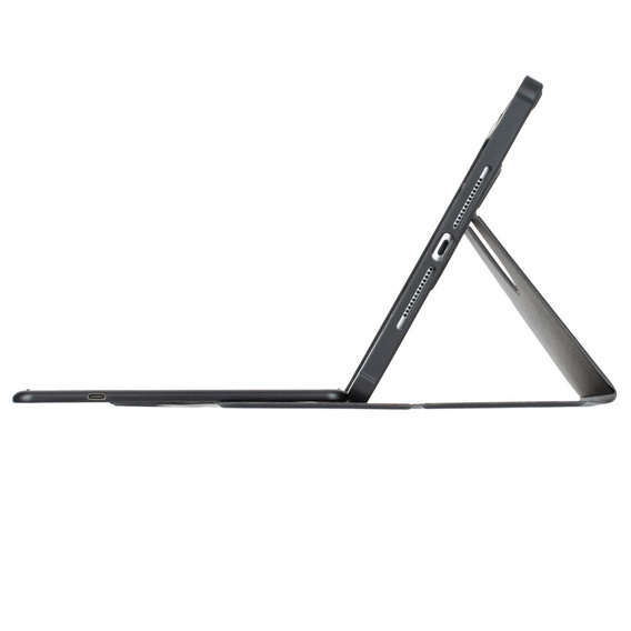 Husă pentru tastatură pentru iPad 11" 2025 A16 (11 gen.) / iPad 10.9" 2022 (10 gen.), Rotary 360° Leather, negru