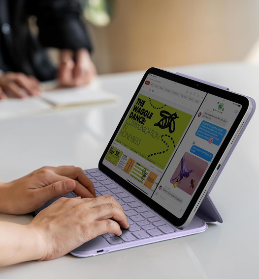 Husă cu tastatură Dexnor pentru iPad 11" 2025 A16 (generația a 11-a) / iPad 10,9" 2022 (generația a 10-a)