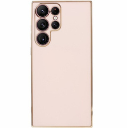 Husă pentru Samsung Galaxy S24 Ultra, Glamour CamShield, roz