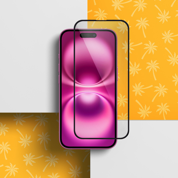 Sticlă ceramică 9D Flexi Palm pentru iPhone 16 Plus