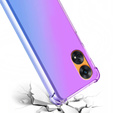Husa pentru Oppo Reno8 T, Gradient Dropproof, Violet / albastru