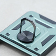 Husă blindată pentru Samsung Galaxy Z Flip5 5G, Nox Case Ring, verde