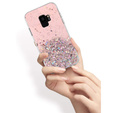 Huse pentru Samsung Galaxy S9, Glittery, roz