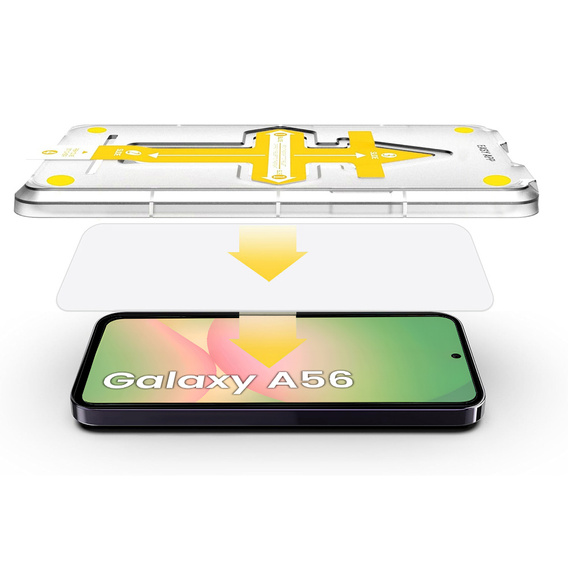 2x Sticlă temperată pentru Samsung Galaxy S25 Edge, ERBORD Easy App Full Screen Protector