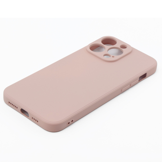 Husa pentru iPhone 15 Pro Max, Silicone Lite, portocaliu