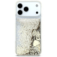Husă GUESS Liq. Glitter 4 Charms pentru iPhone 17 Pro