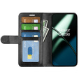 Cu clapetă pentru OnePlus 11 5G, Wallet Case, negru
