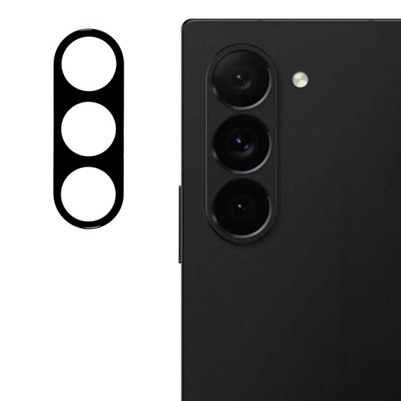 Sticlă temperată pentru camera foto pentru Samsung Galaxy Z Fold6 5G, negru