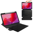 Husă pentru tastatură pentru Lenovo Tab M11, Rotary 360° Leather, negru