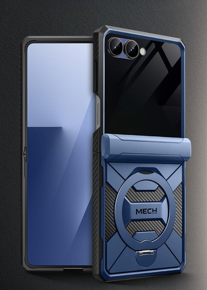 Husă Tongate MECH cu MagSafe pentru Samsung Galaxy Z Flip7 FE / Z Flip6, verde