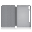Husă pentru Lenovo Tab P12, Smartcase cu spațiu pentru stylus, gri