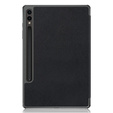 Husă pentru Samsung Galaxy Tab S9 FE+ Plus, Smartcase cu spațiu pentru stylus, negru