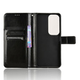 Cu clapetă pentru Vivo Y19s, Crazy Horse Wallet, negru