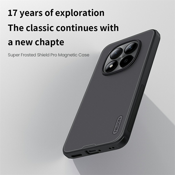 Husă magnetică NILLKIN Frosted Shield Pro pentru Xiaomi Redmi Note 15 Pro 5G