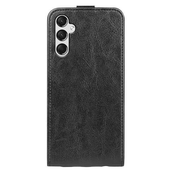 Cu clapetă pentru Samsung Galaxy A25 5G, Flip, negru