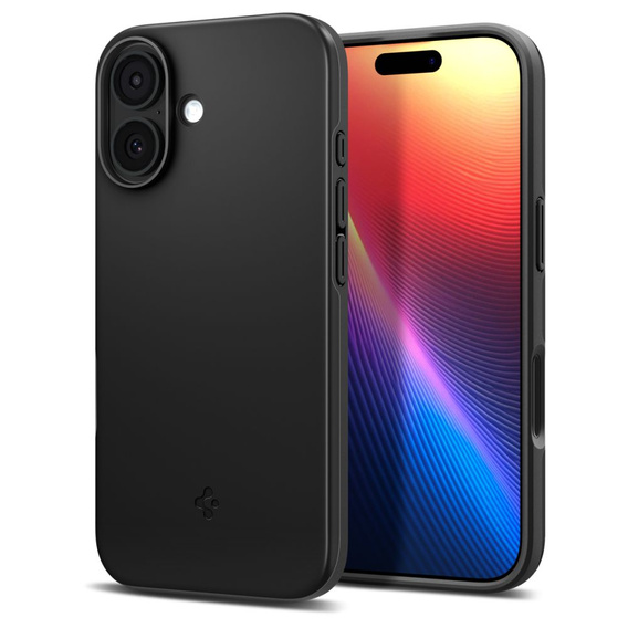 Carcasă Spigen pentru iPhone 17, Thin Fit Mag MagSafe, negru