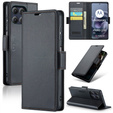 ERBORD Portofel Litchi lucios cu clapetă pentru Motorola Moto G86 5G / G86 Power 5G