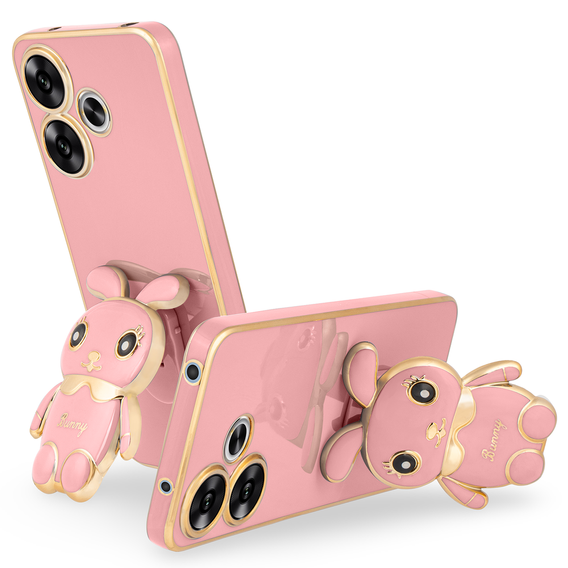 Carcasă pentru Xiaomi Redmi 13, Rabbit, roz