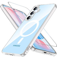 Husă pentru Samsung Galaxy S24 FE, Fusion Hybrid Case, pentru MagSafe, transparentă