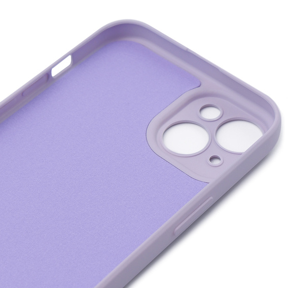 Husa pentru iPhone 15 Plus, Silicone Lite, violet