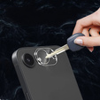 Sticlă temperată pentru camera foto pentru iPhone 16E, transparentă