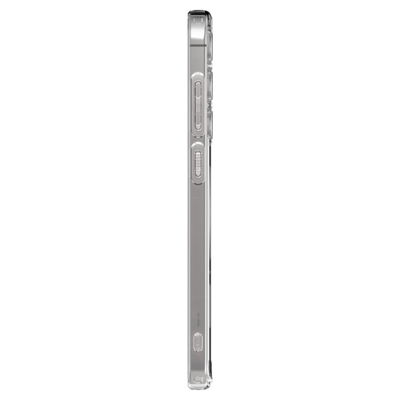 Carcasă MagSafe Spigen pentru Samsung Galaxy S24 FE, Ultra Hybrid, transparent / alb + 9H Tempered Glass