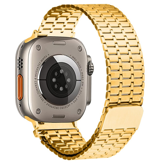 Brățară din oțel pentru Apple Watch 1/2/3/4/4/5/6/6/7/8/SE/ULTRA 42/44/45/49 MM - de aur