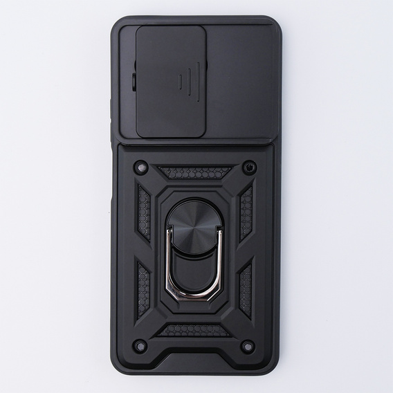 Husă blindată pentru Realme 11 5G, CamShield Slide, negru