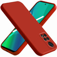 Husa pentru Xiaomi Redmi Note 11 Pro 4G, Silicone Lite, roșu