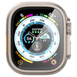 Szkło Hartowane SPIGEN GLAS.TR SLIM PRO do Apple Watch Ultra 49mm, z ramką, titanium / szare