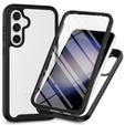 Carcasă pentru Samsung Galaxy A35 5G, Shockproof, cu folie, negru