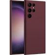 Huse pentru Samsung Galaxy S23 Ultra, GKK Slim CamShield, maroon