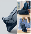 Husă blindată pentru Samsung Galaxy S25+ Plus, Dexnor Full Body (Two Frames), albastru închis