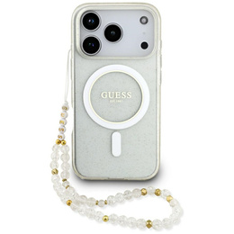 Husă IML Glitter Pearl Strap MagSafe pentru iPhone 17 Pro Max
