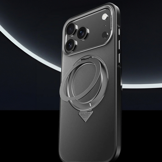 SULADA Magnetic Matte - Husă MagSafe cu suport pentru iPhone 17 Pro