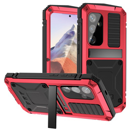 Husă blindată pentru Samsung Galaxy S25, R-JUST, roșu