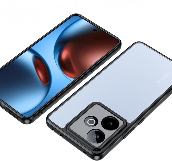 Huse pentru Realme GT 7 / 7T, Fusion Hybrid, transparentă