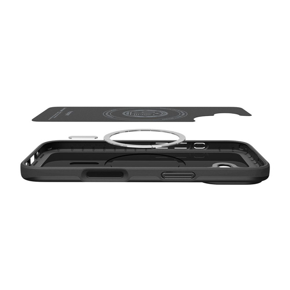 Carcasă Spigen pentru iPhone 17, Thin Fit Mag MagSafe, negru